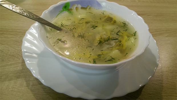 Рисовый суп с курицей  - простой рецепт для диабетиков